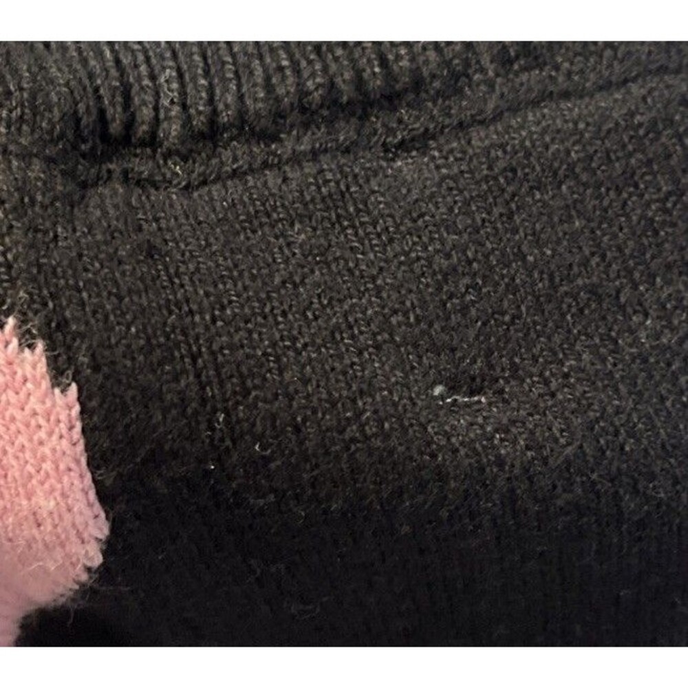 BEACH RIOT Balboa Knit Shorts Black Baby Pink Hearts NEW Size Small - Picture 3 of 4